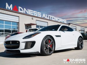 Jaguar F-TYPE Exterior Trim - Carbon Fiber - Front Splitter Trim Kit 